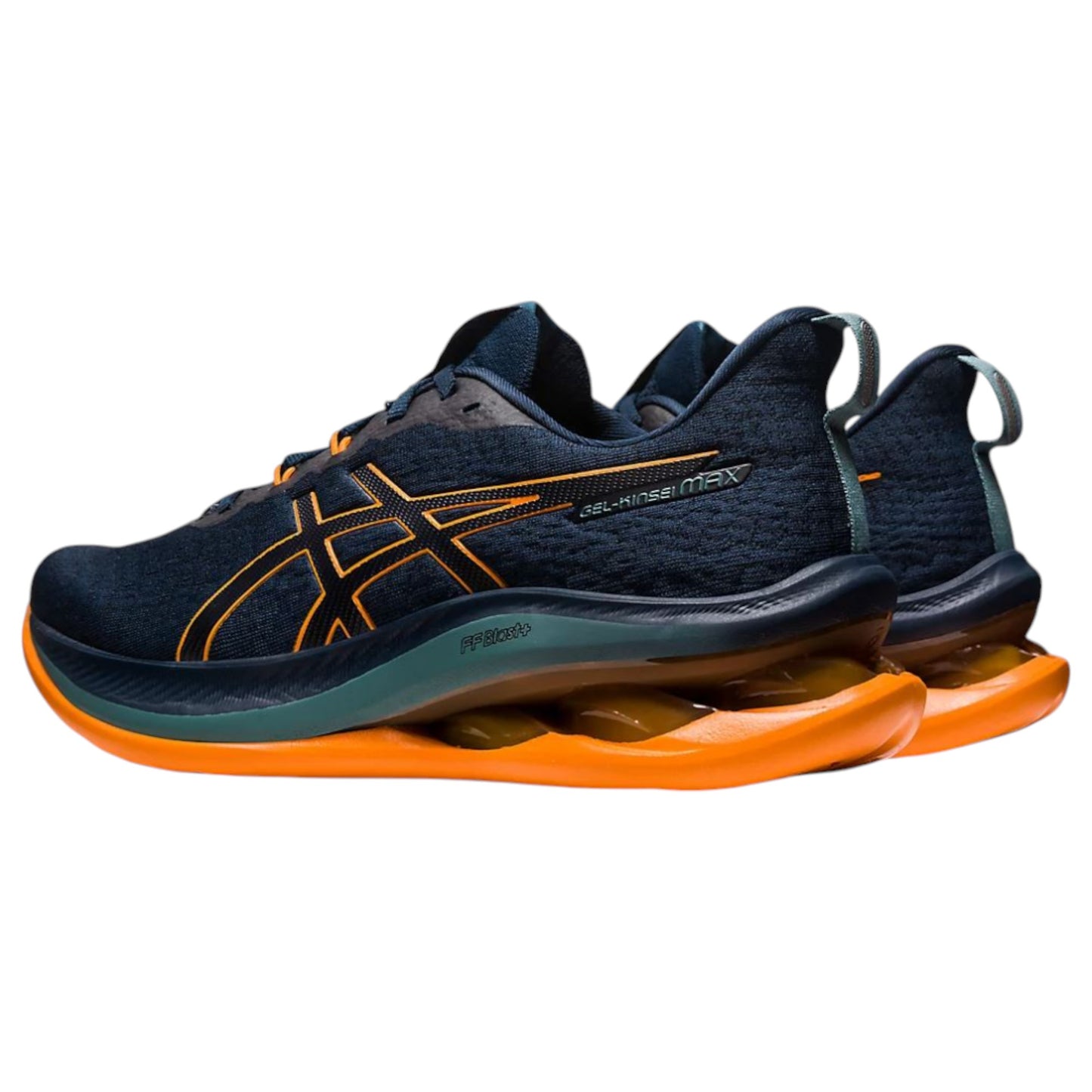 Mens Asics Gel-Kinsei Max Shoes French Blue/Bright Orange