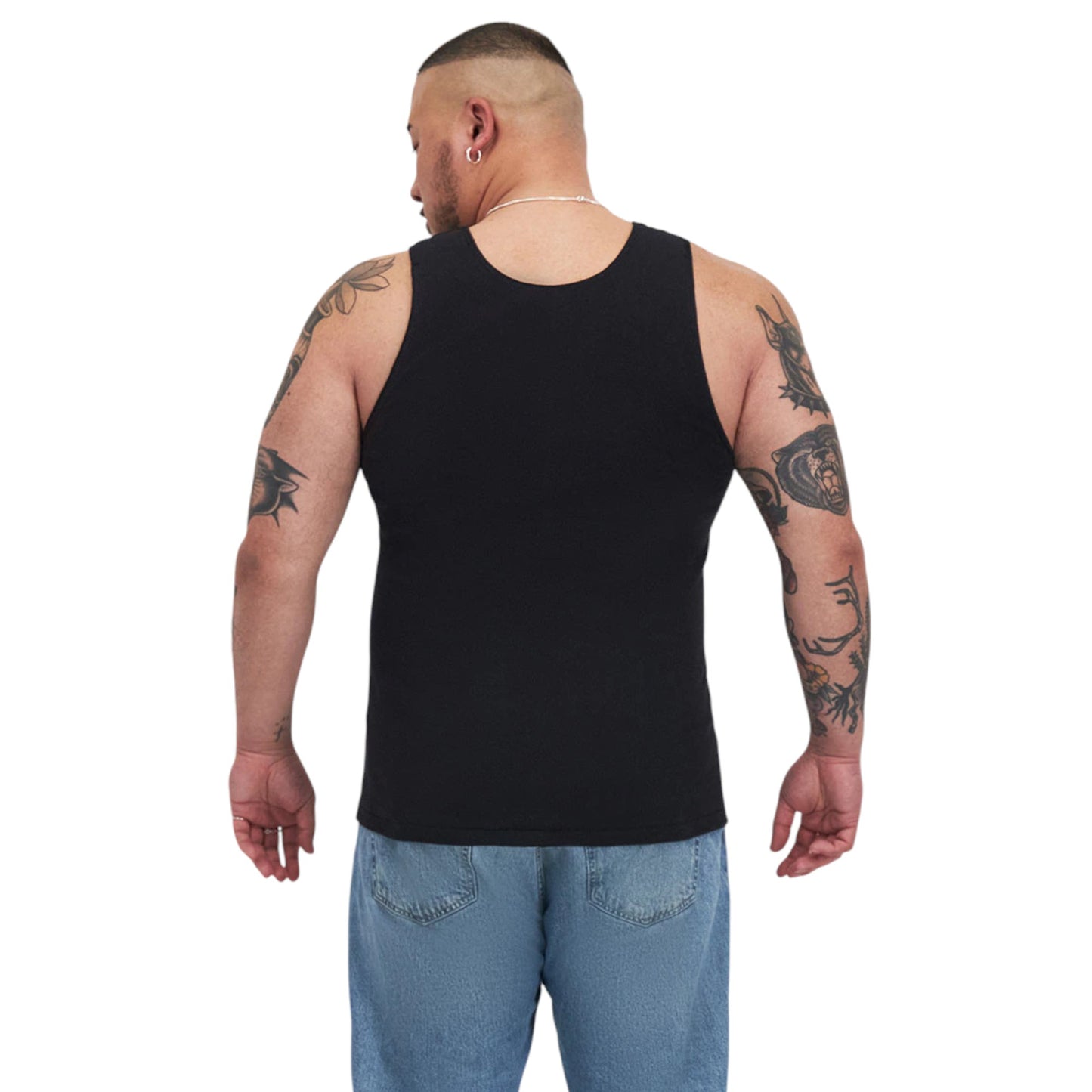 Mens Bonds  Chesty Black