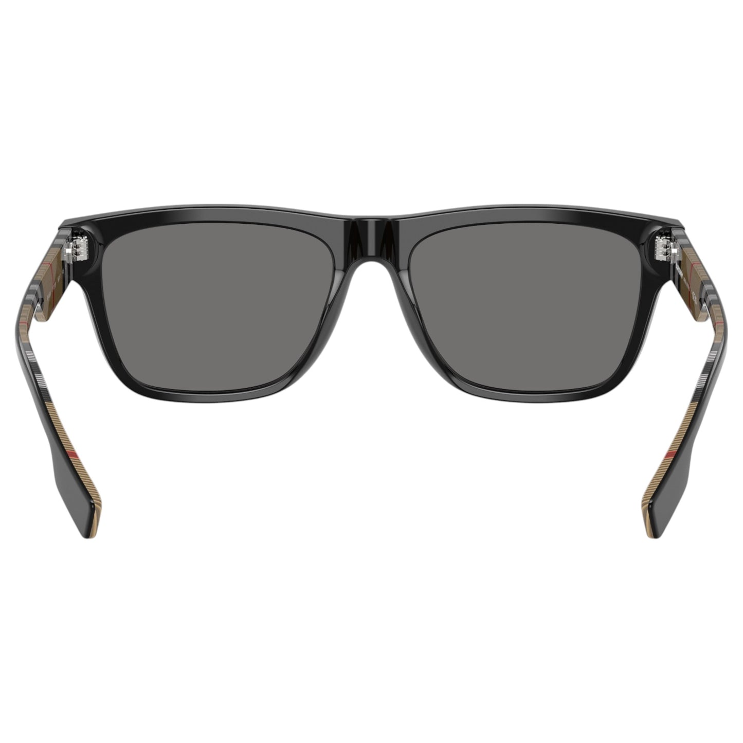 Mens Burberry BE4293 Polarized Sunglasses Black/Polar Grey