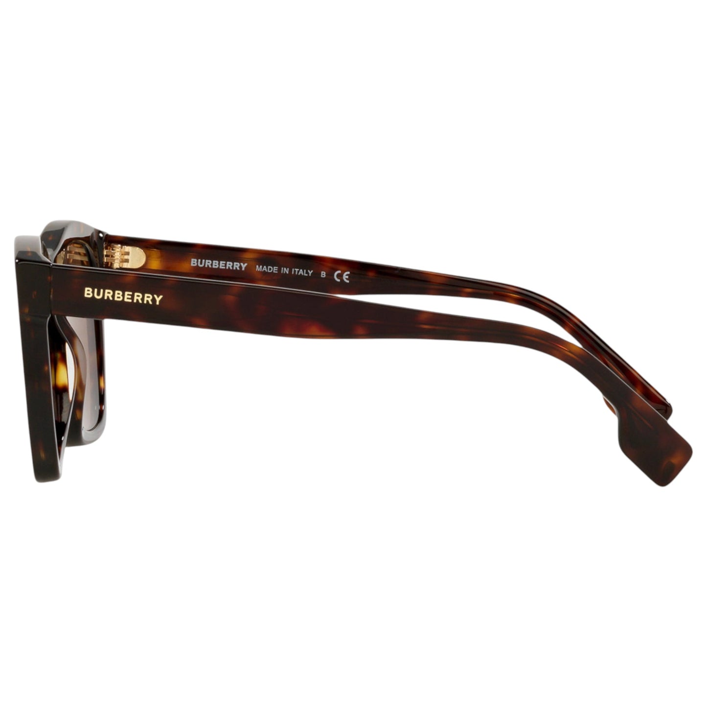 Mens Burberry Cooper BE4348 Sunglasses Dark Havana/Brown