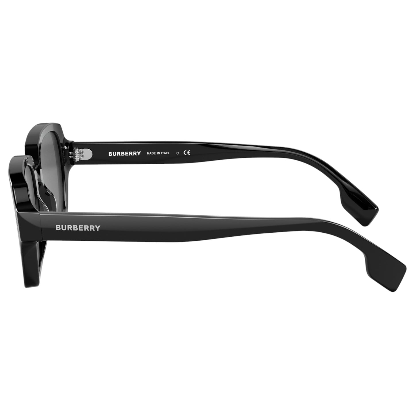 Mens Burberry Eldon BE4349 Sunglasses Black/Grey