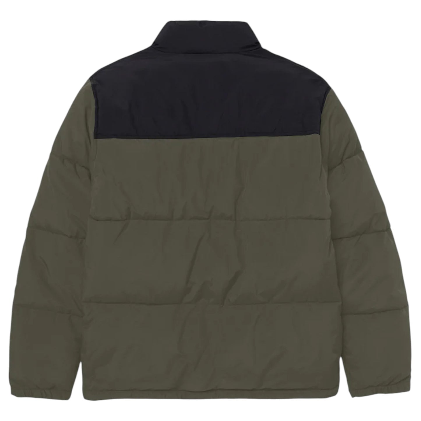 Mens Caterpillar Heavy Weight Insulated Puffer Jacket Olive