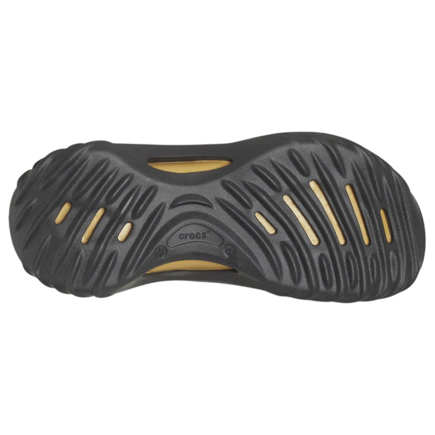 Mens Crocs Echo Wave Sandals Black