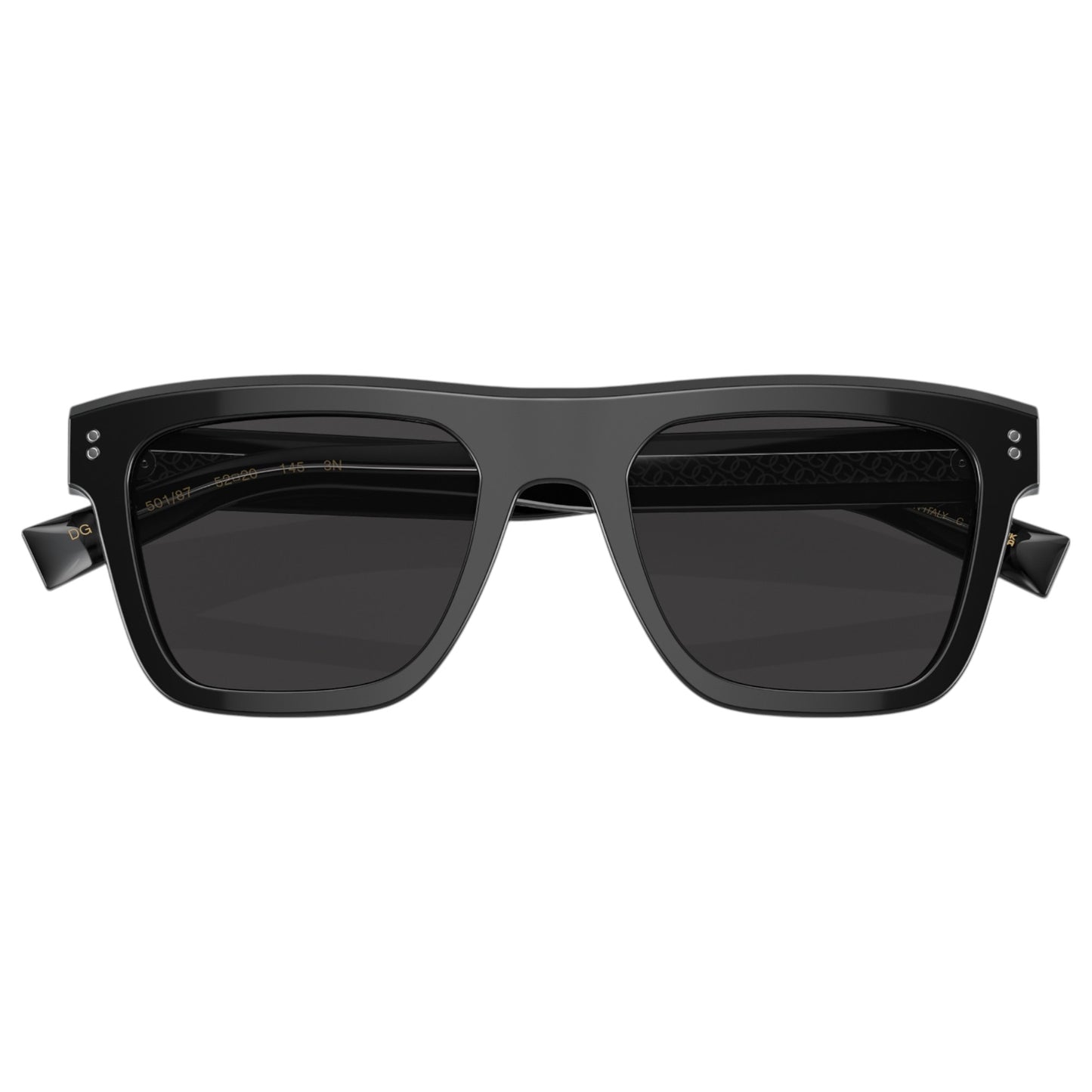 Mens Dolce & Gabbana DG4420 Sunglasses Black/ Dark Grey