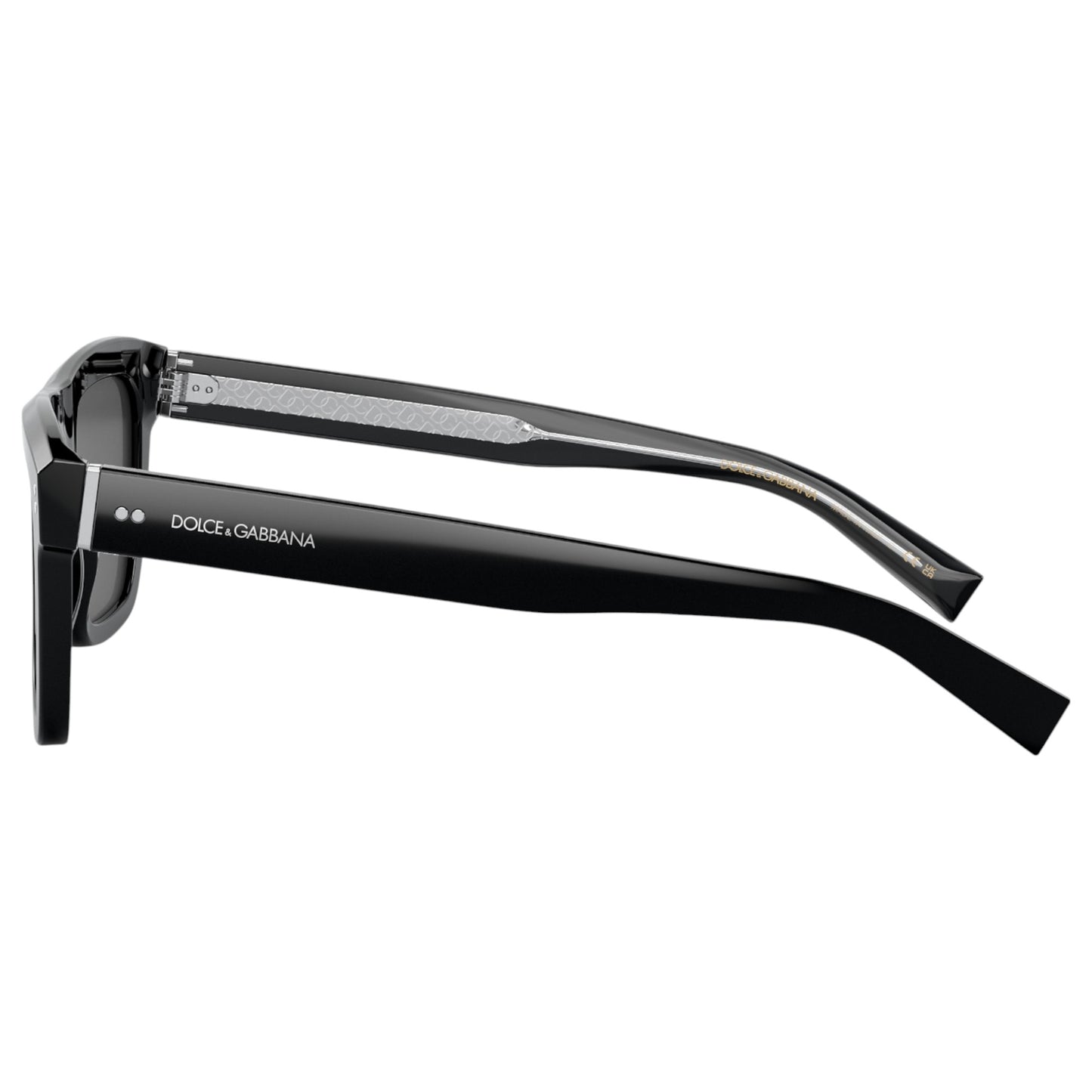 Mens Dolce & Gabbana DG4420 Sunglasses Black/ Dark Grey