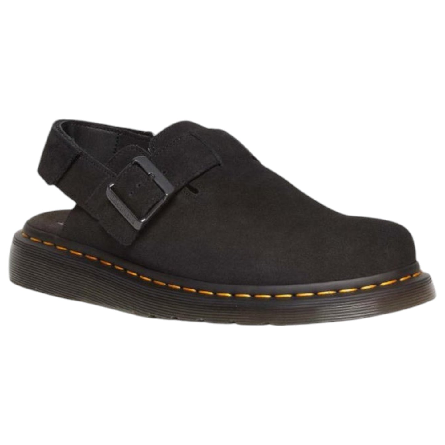 Mens Dr. Martens Jorge II Sling Back Sandals Black Suede