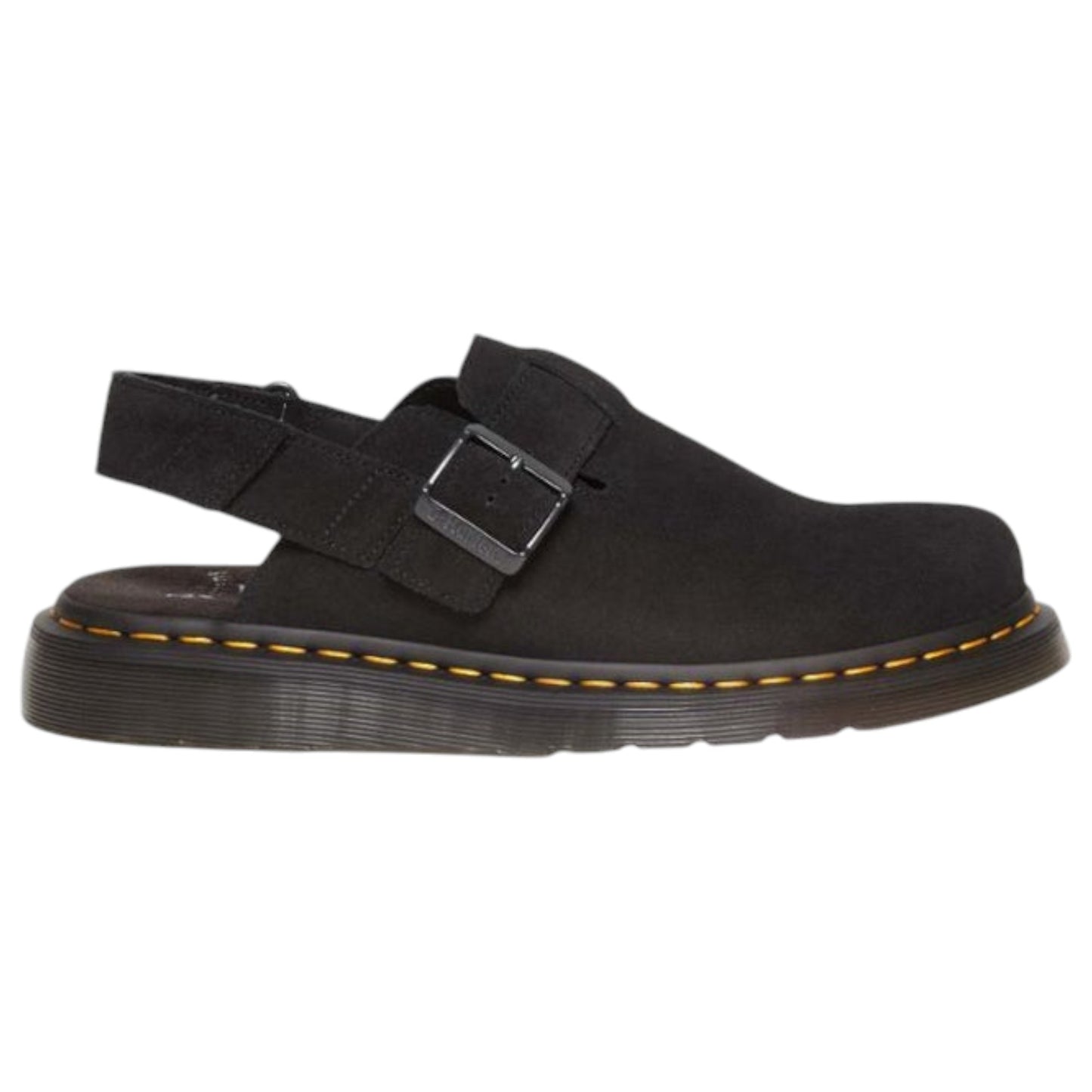 Mens Dr. Martens Jorge II Sling Back Sandals Black Suede