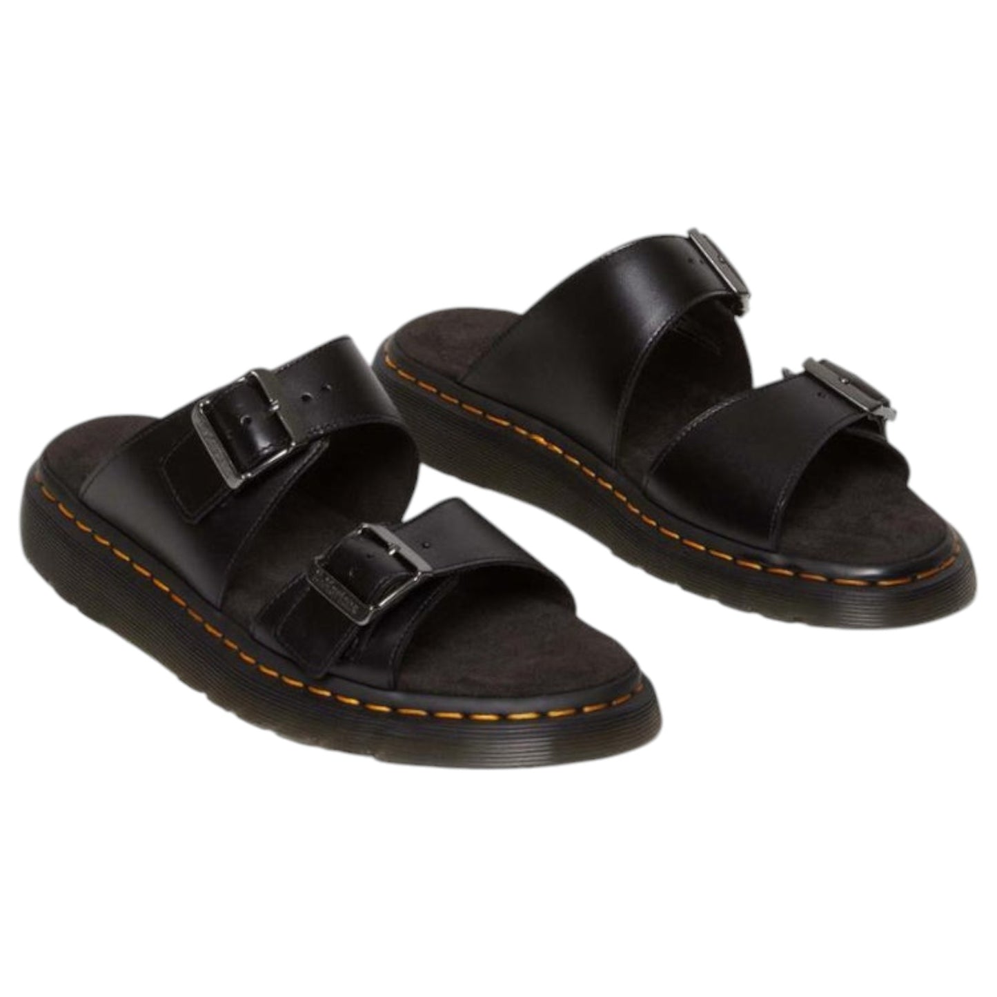Mens Dr. Martens Josef Analine Sandals Black