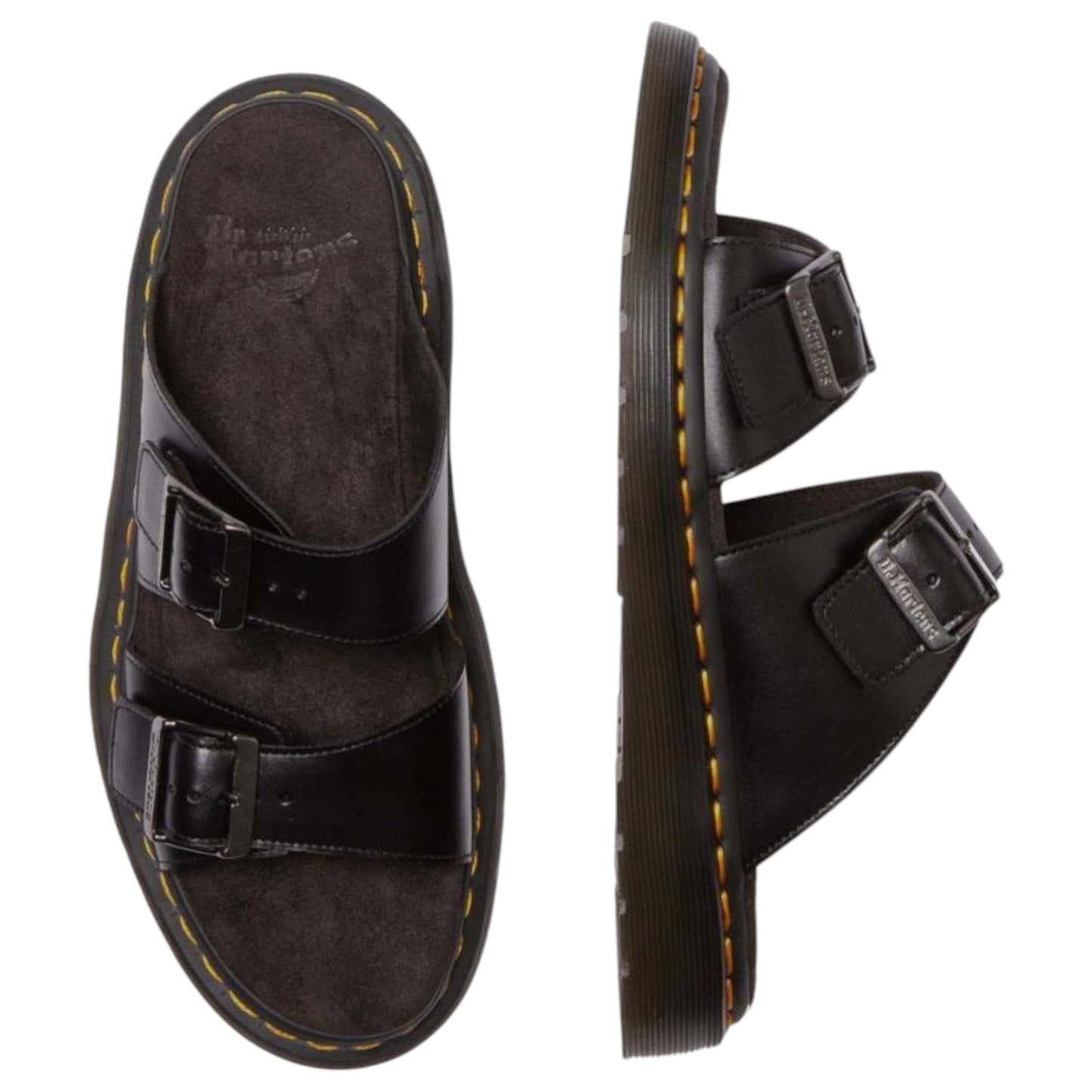 Mens Dr. Martens Josef Analine Sandals Black