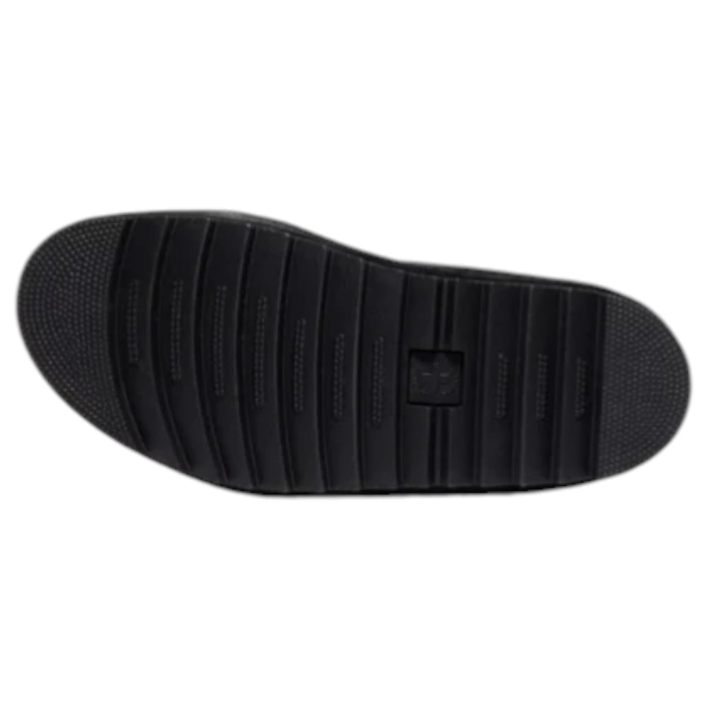 Mens Dr. Martens Myles Long Napped Suede Sandals Black