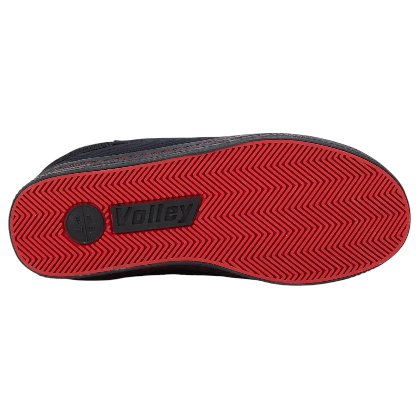 Mens Volley Classic Canvas Shoes Black / Grey