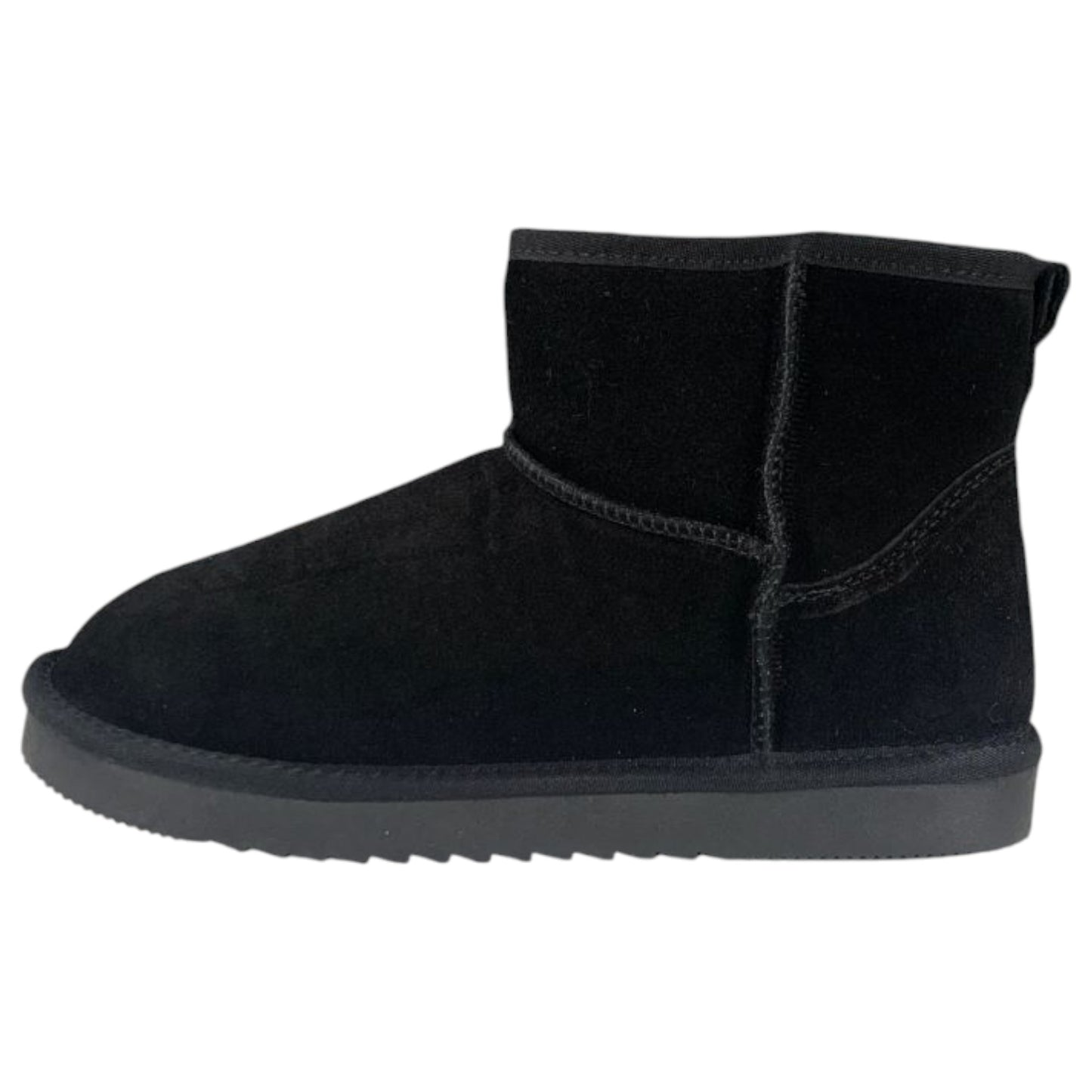 Mens Grosby Juneau Boot Slippers Black