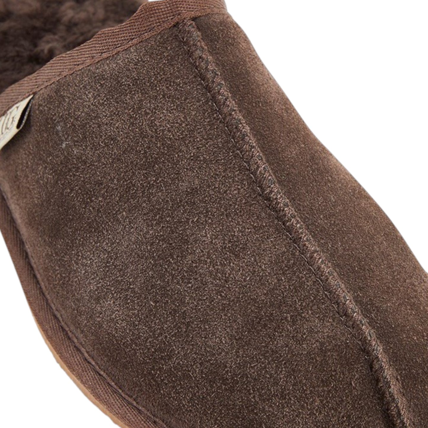 Mens Grosby UGG Buck Slippers Chocolate