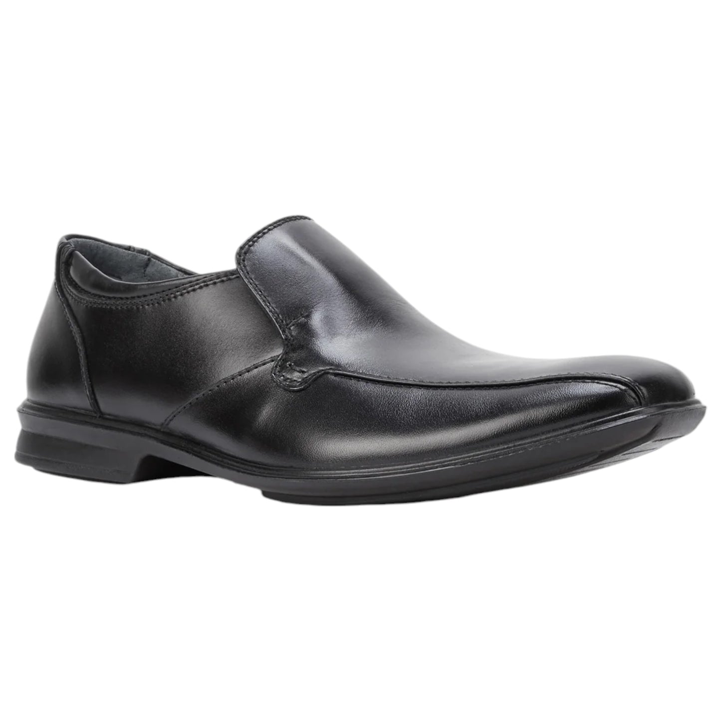 Mens Hush Puppies Cahill Shoes Black