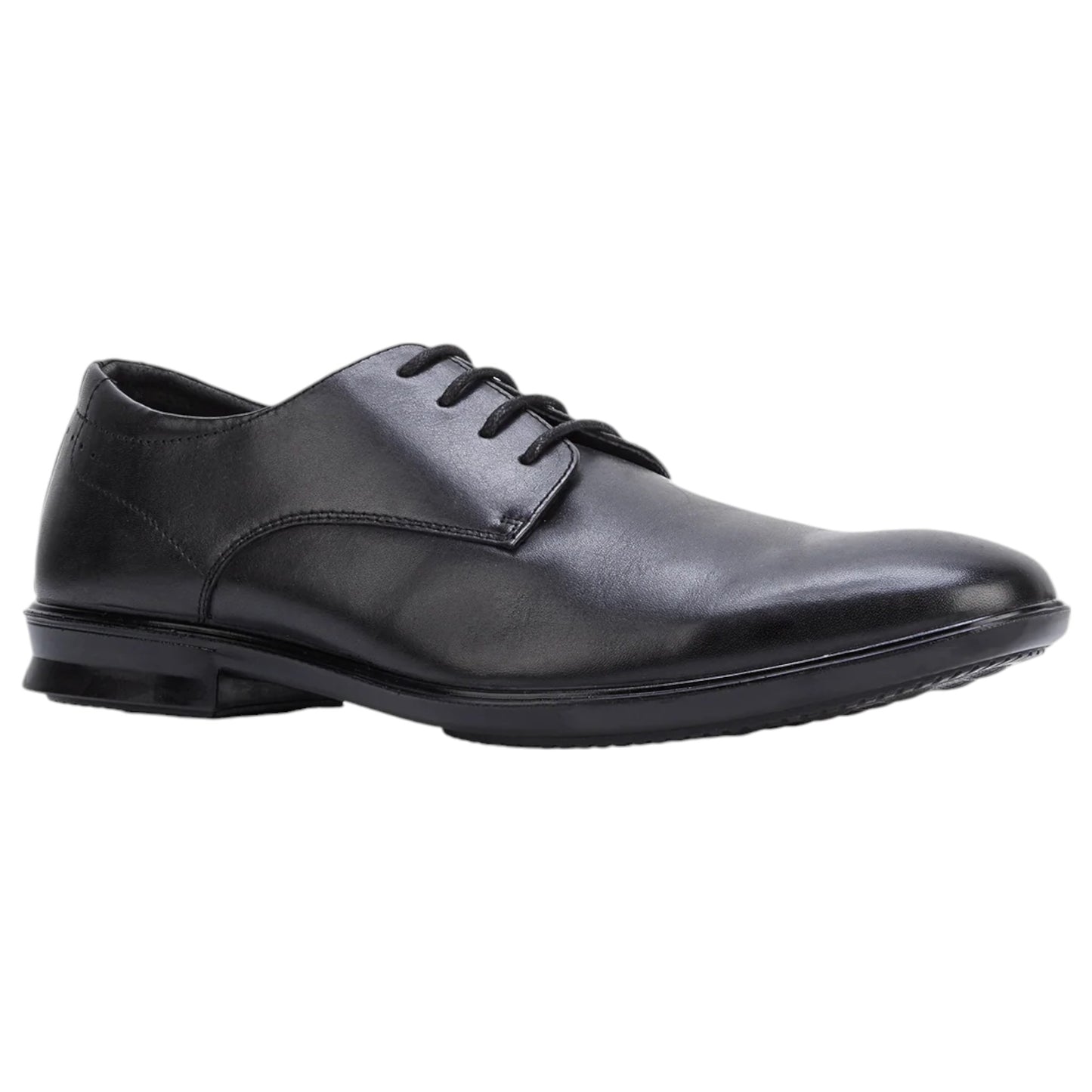 Mens Hush Puppies Cale Shoes Black