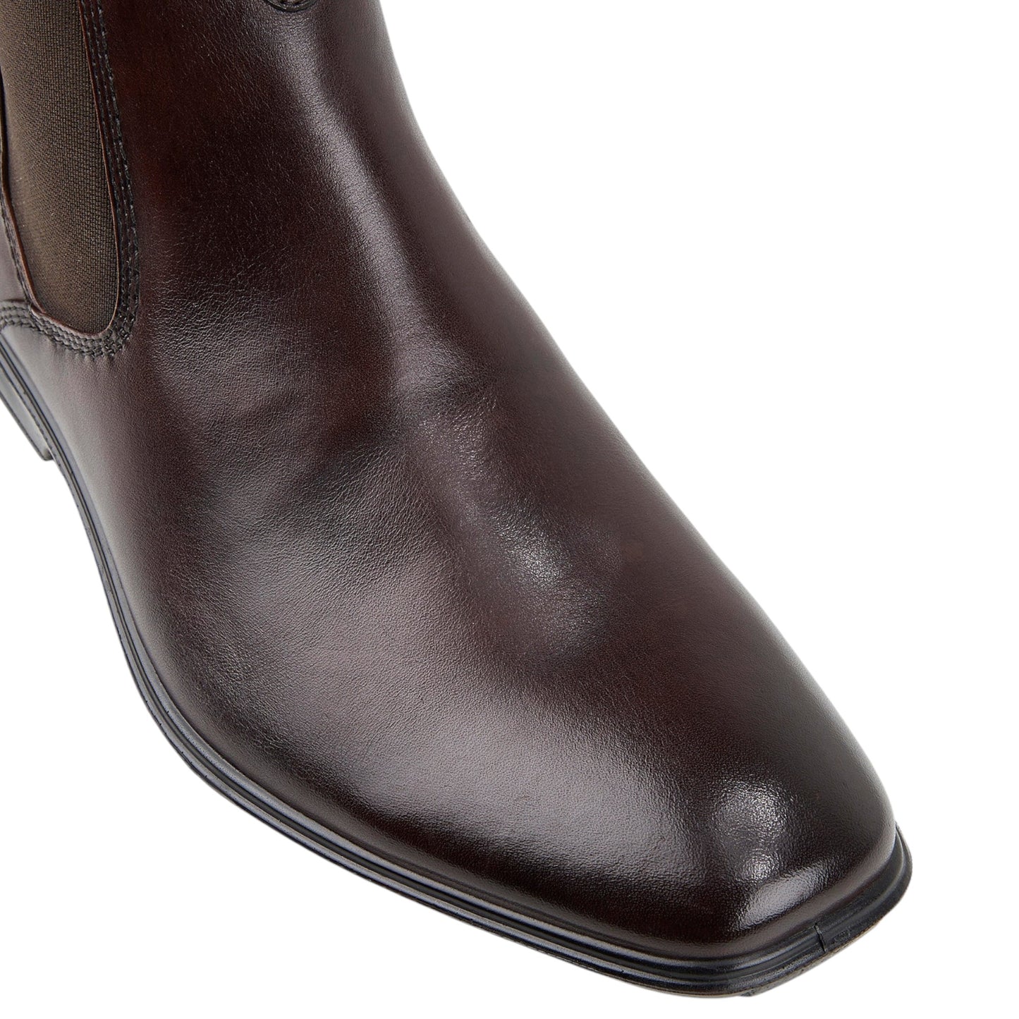 Mens Hush Puppies Chelsea Boots Mahogany