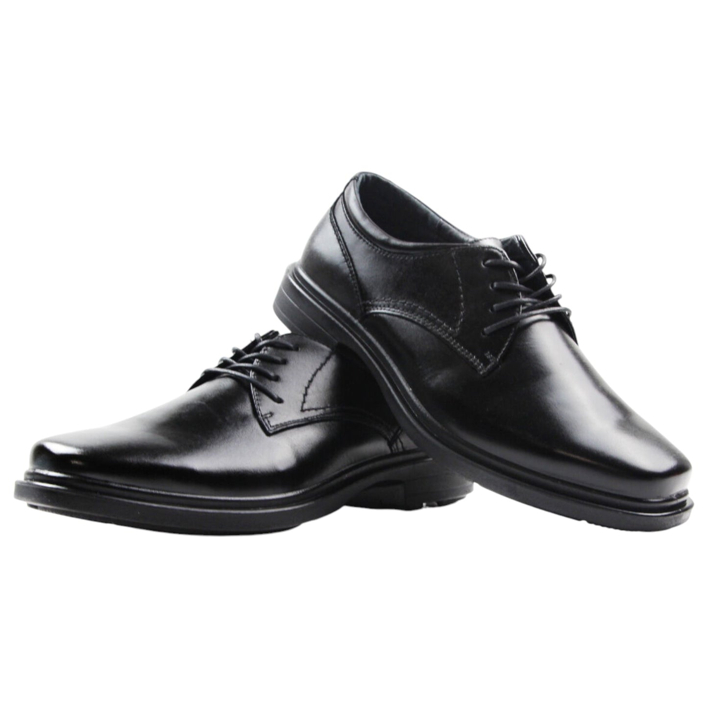 Mens Hush Puppies Dene Shoes Black