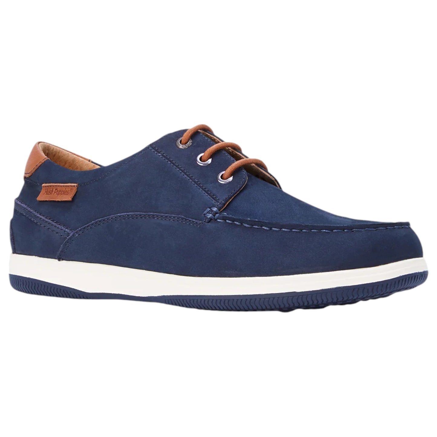 Mens Hush Puppies Dusty Shoes Navy