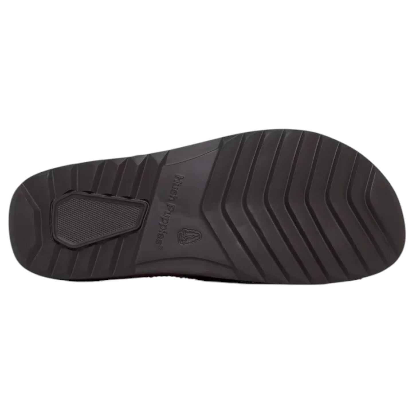 Mens Hush Puppies Hammock Slides Brown