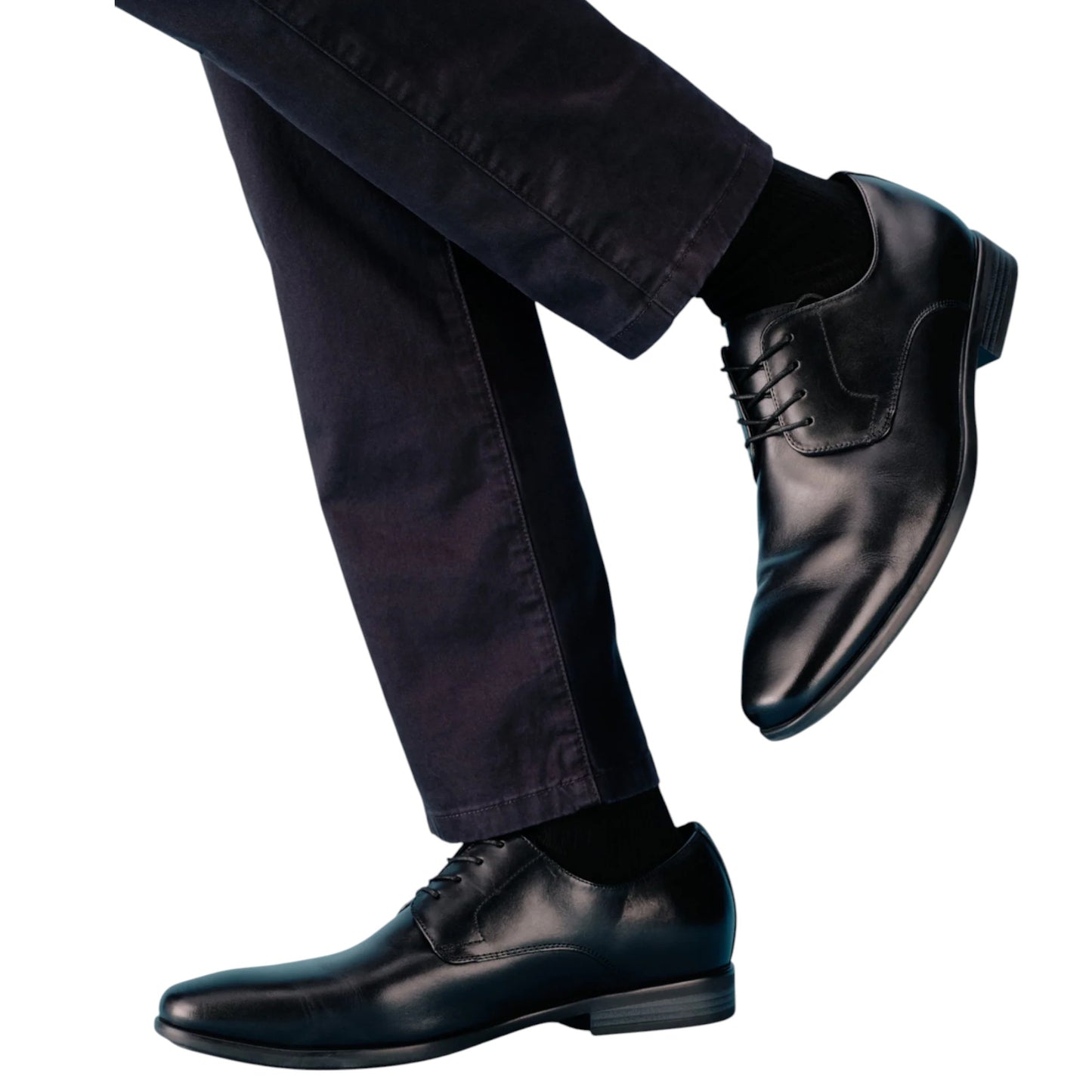 Mens Hush Puppies Nero Shoes Black