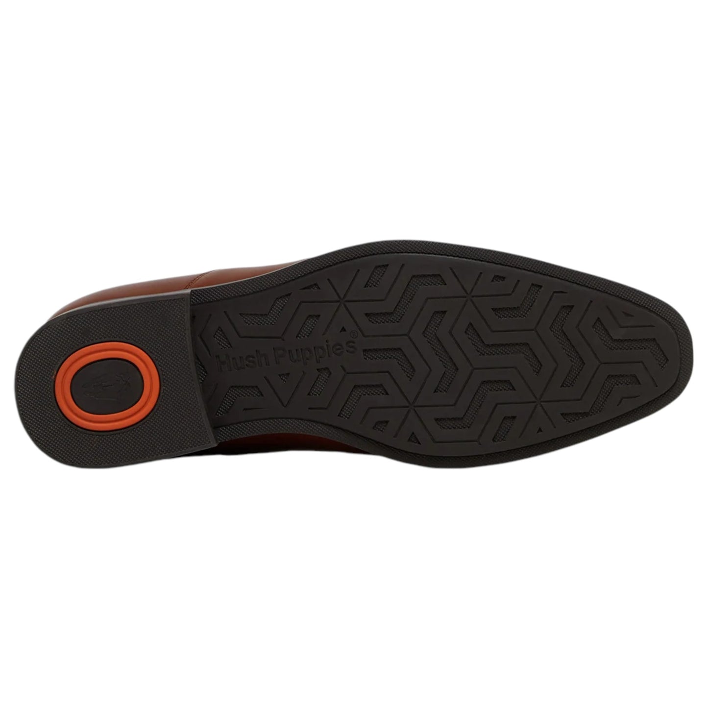 Mens Hush Puppies Nicholson Shoes Tan