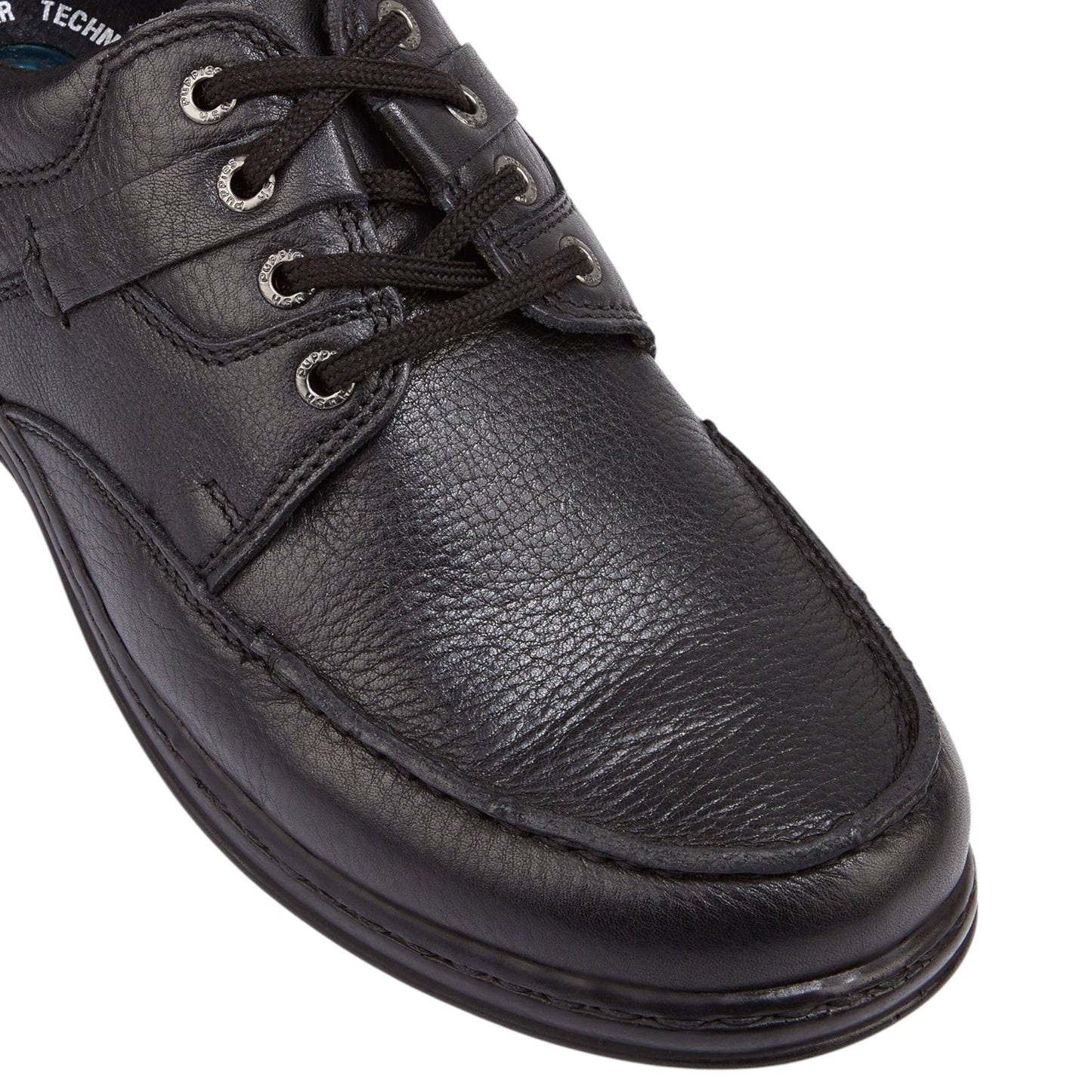 Mens Hush Puppies Randall ll Shoes Black