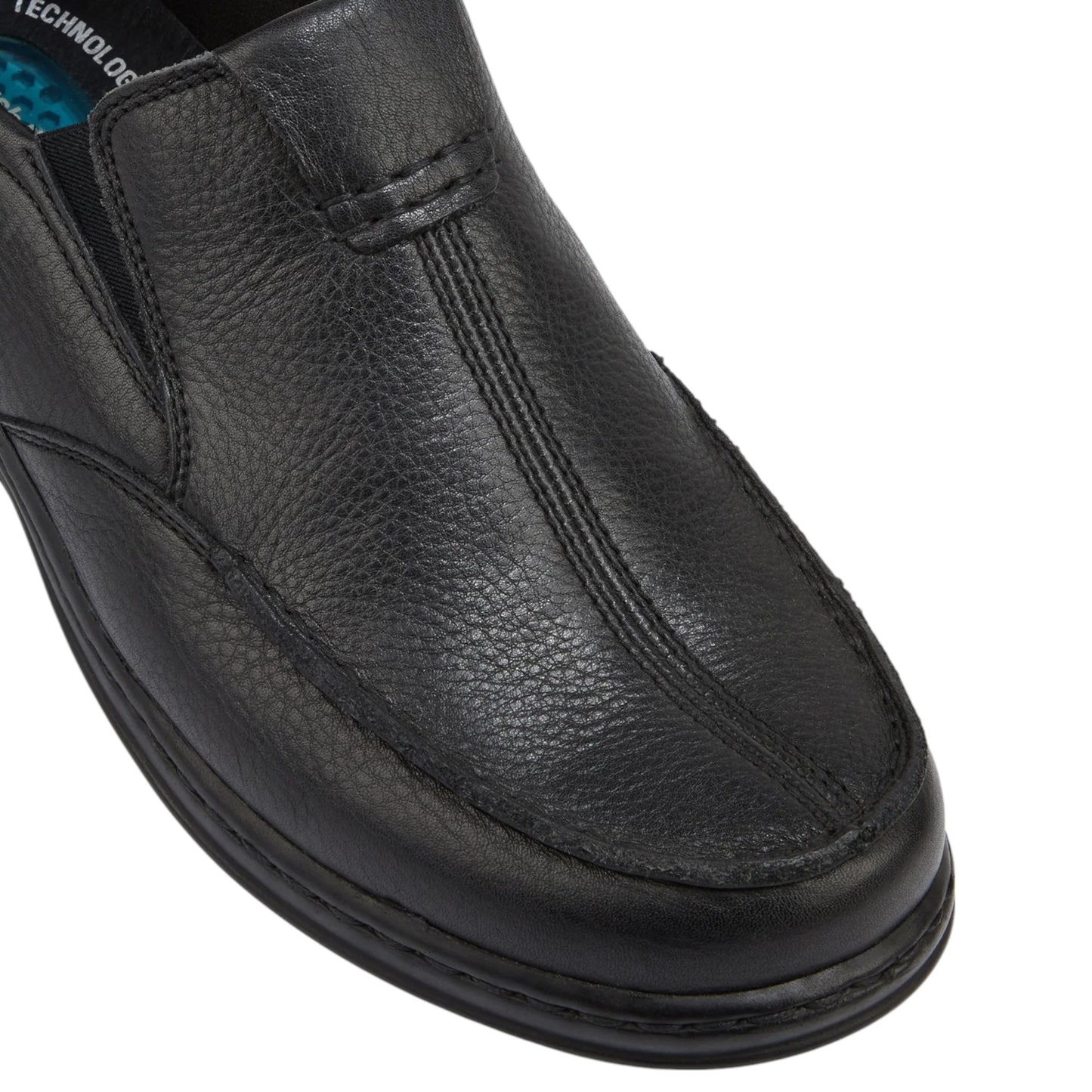Mens Hush Puppies Sawyer Shoes Black
