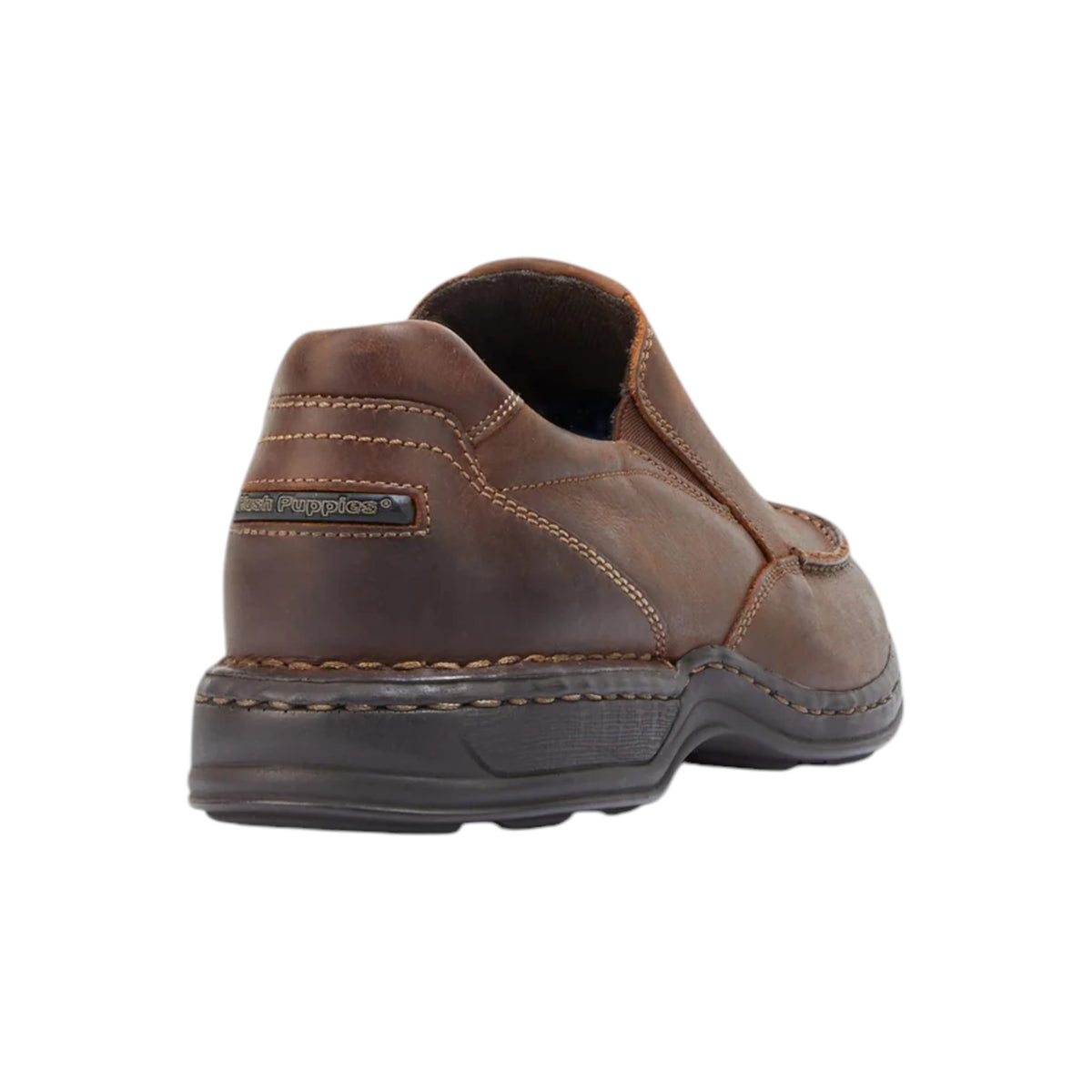 Mens Hush Puppies Sawyer Shoes Brown