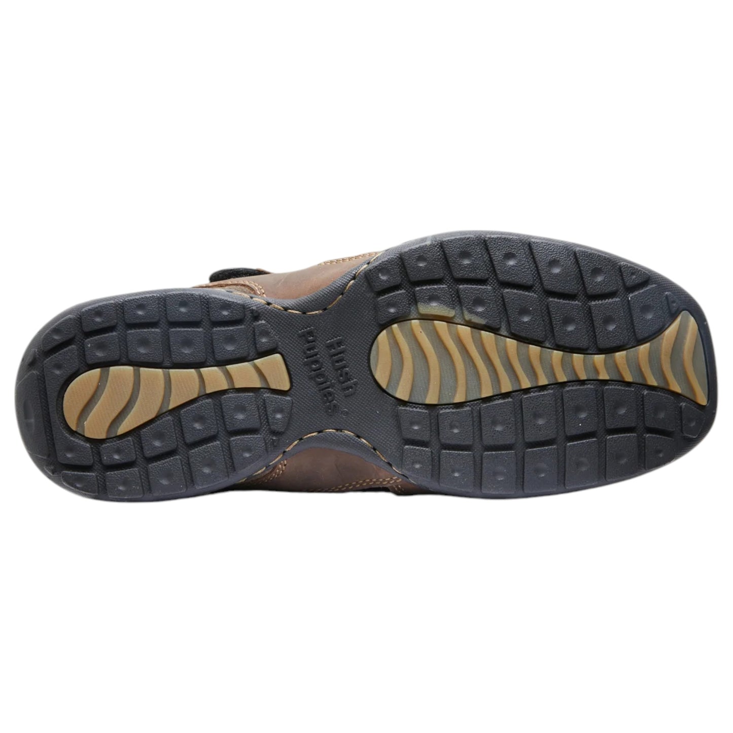 Mens Hush Puppies Sentry Sandals Brown