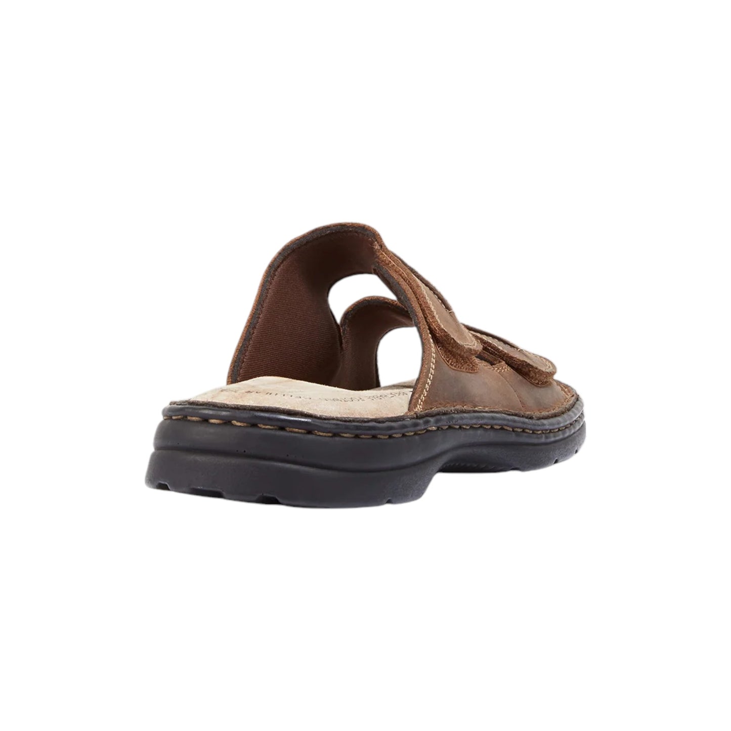 Mens Hush Puppies Slider Sandals Brown