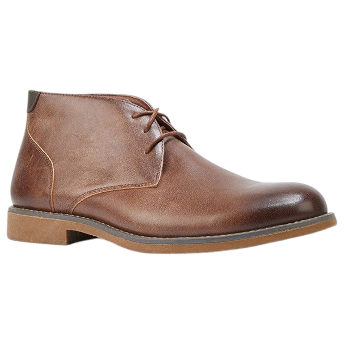 Mens Hush Puppies Terminal Boots Brown Burnish