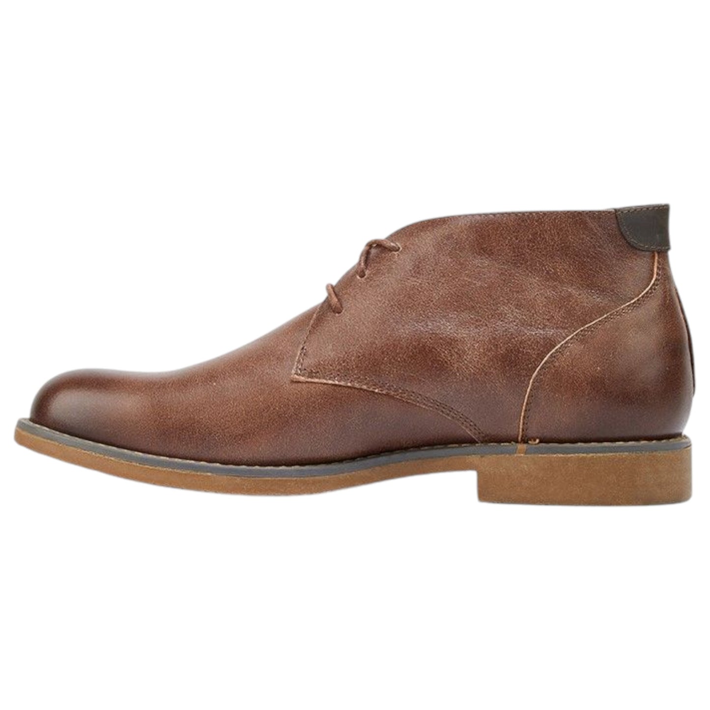 Mens Hush Puppies Terminal Boots Brown Burnish