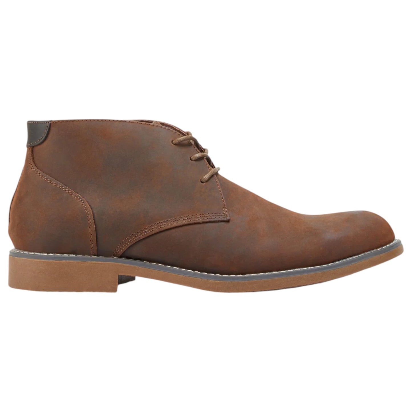 Mens Hush Puppies Terminal Boots Mahogany Rub