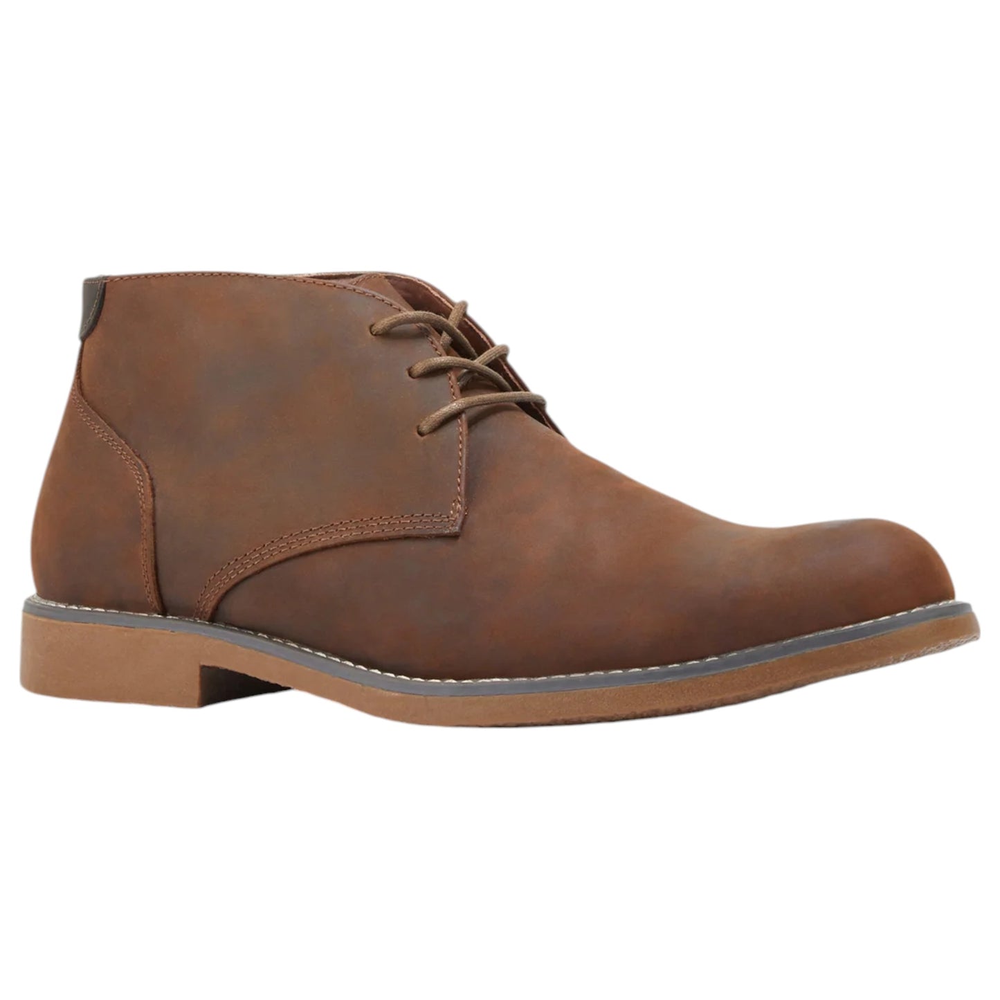 Mens Hush Puppies Terminal Boots Mahogany Rub