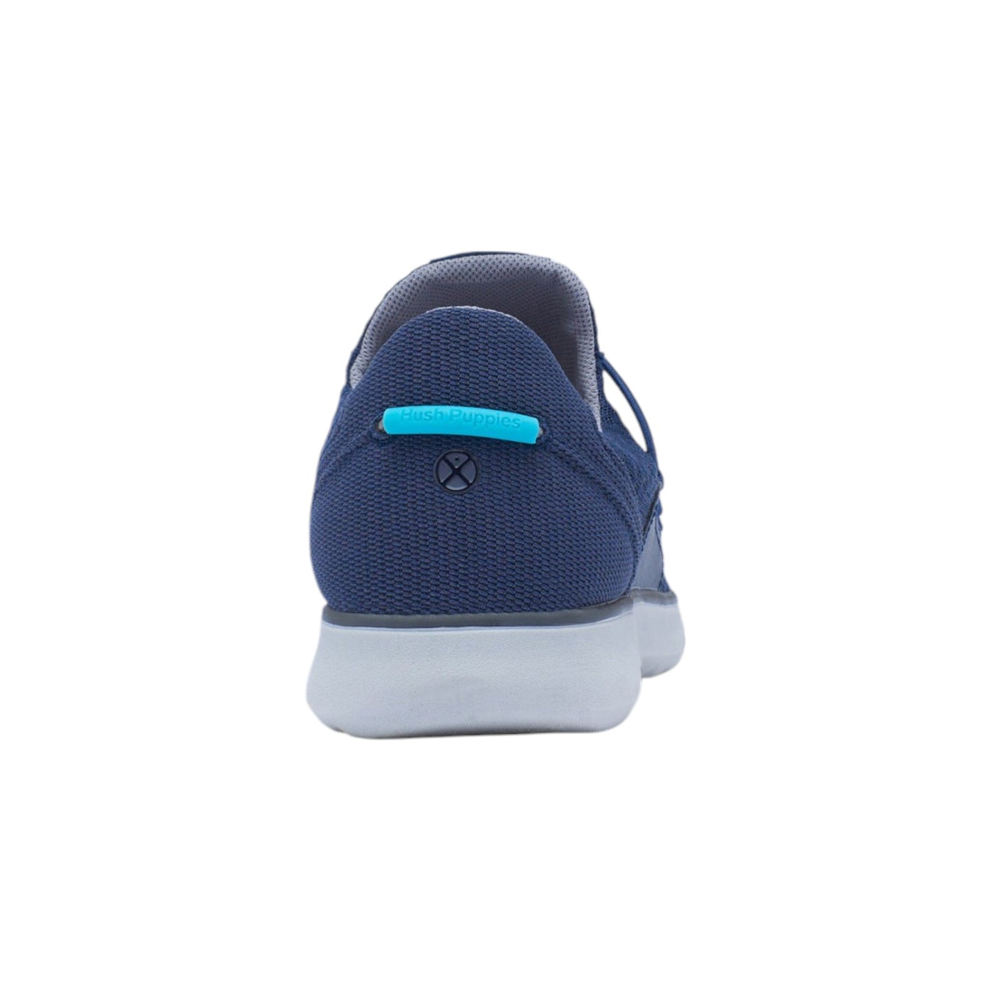 Mens Hush Puppies The Good Bungee Shoes Navy Textile