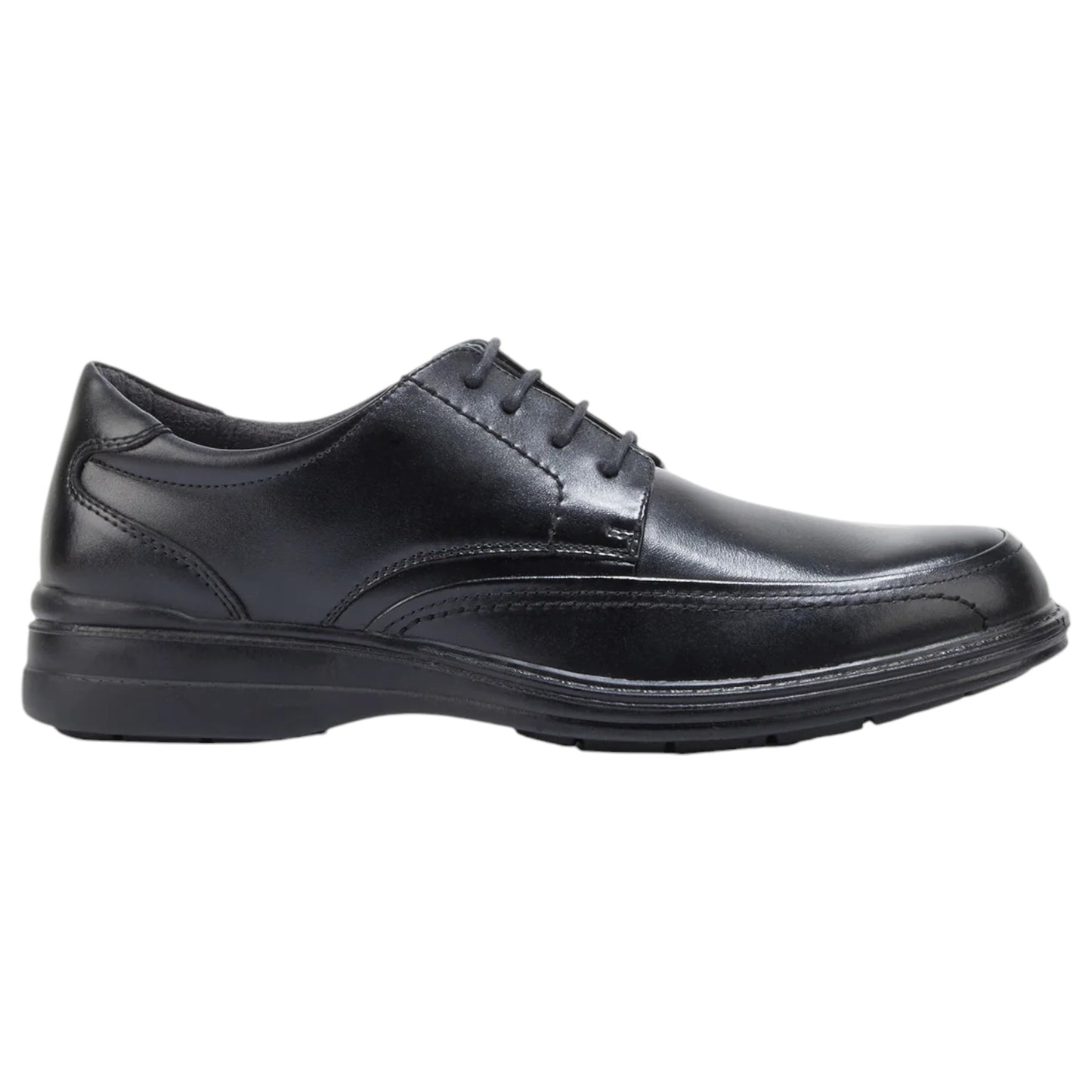 Mens Hush Puppies Torpedo Shoes Black