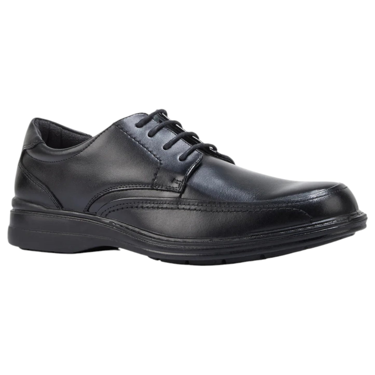 Mens Hush Puppies Torpedo Shoes Black