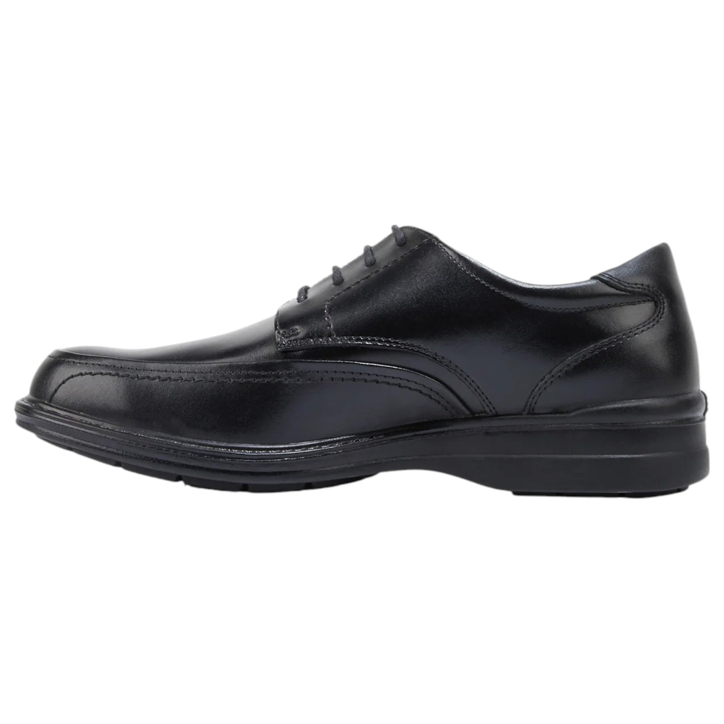 Mens Hush Puppies Torpedo Shoes Black