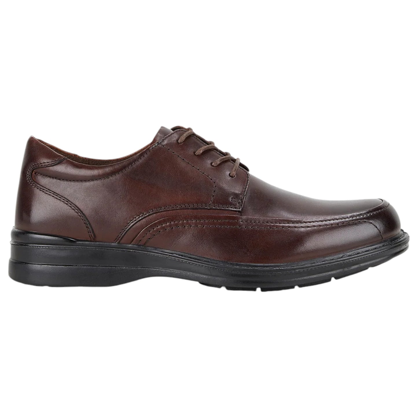 Mens Hush Puppies Torpedo Shoes Mahogany