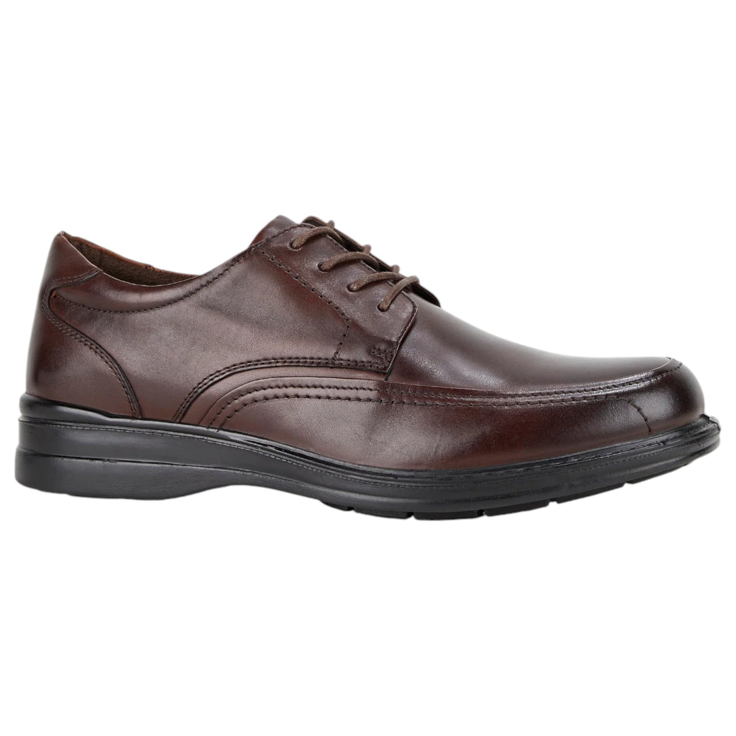 Mens Hush Puppies Torpedo Shoes Mahogany