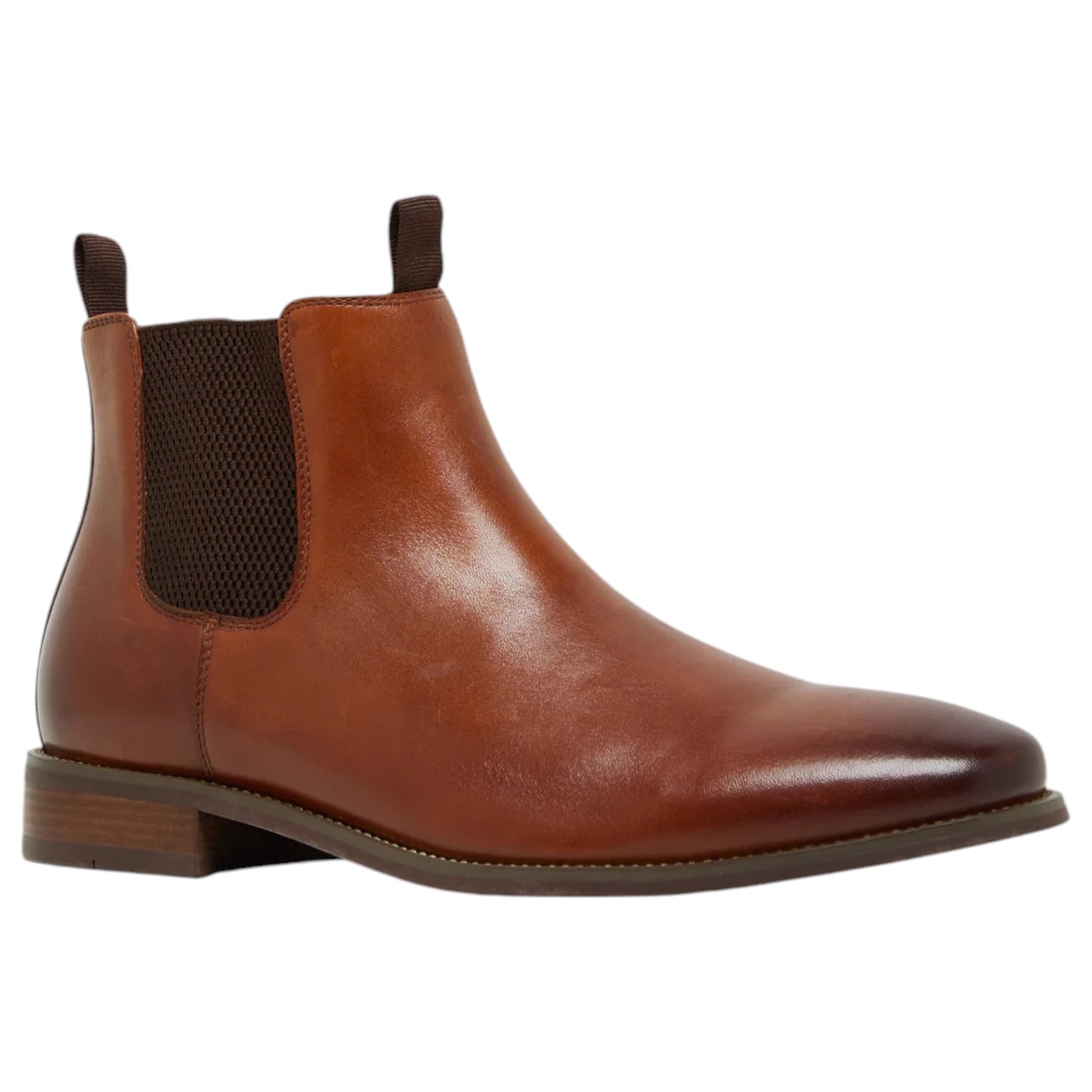 Mens Hush Puppies Wisconsin Boots Tan Burnish
