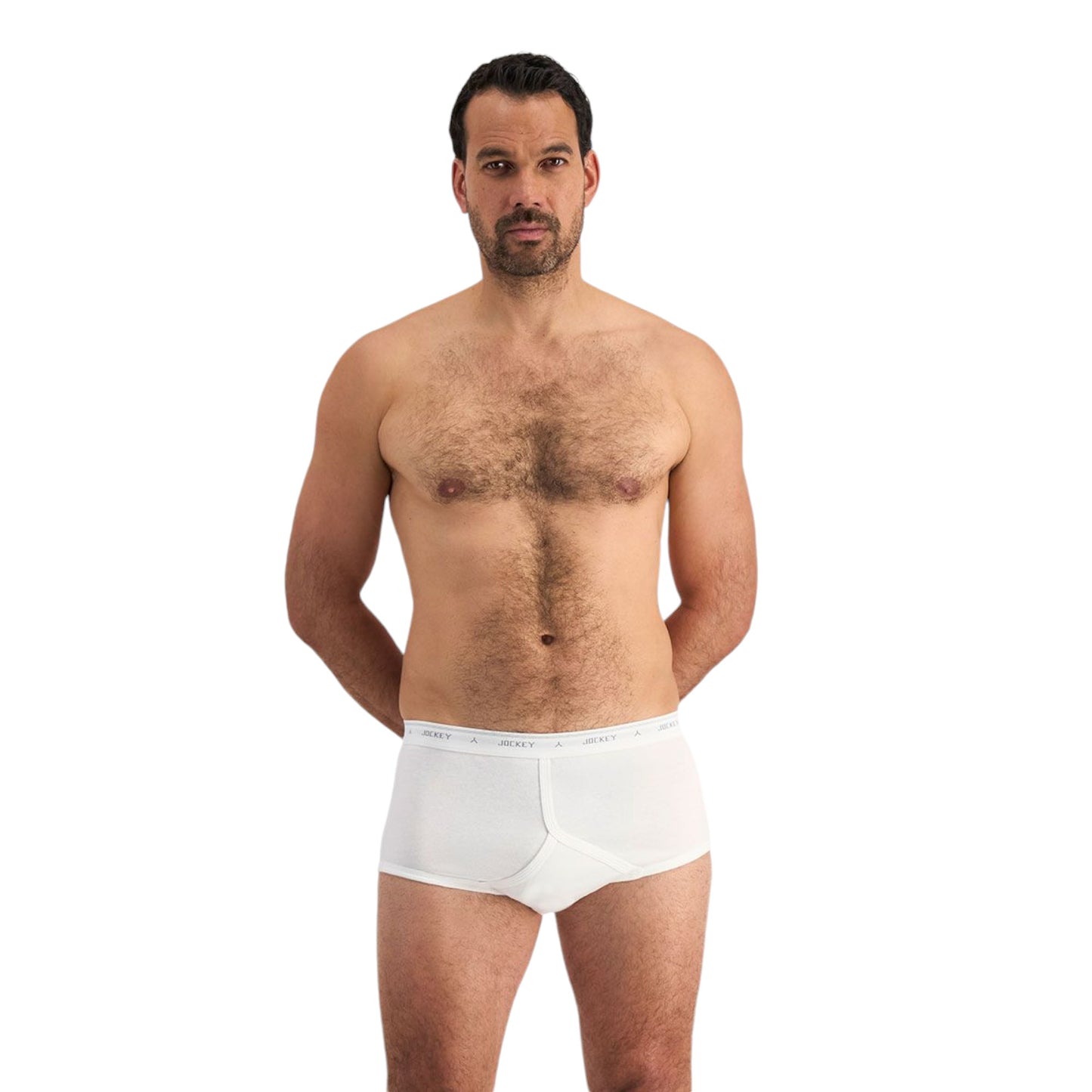 Mens Jockey Y-Front Briefs Underwear White