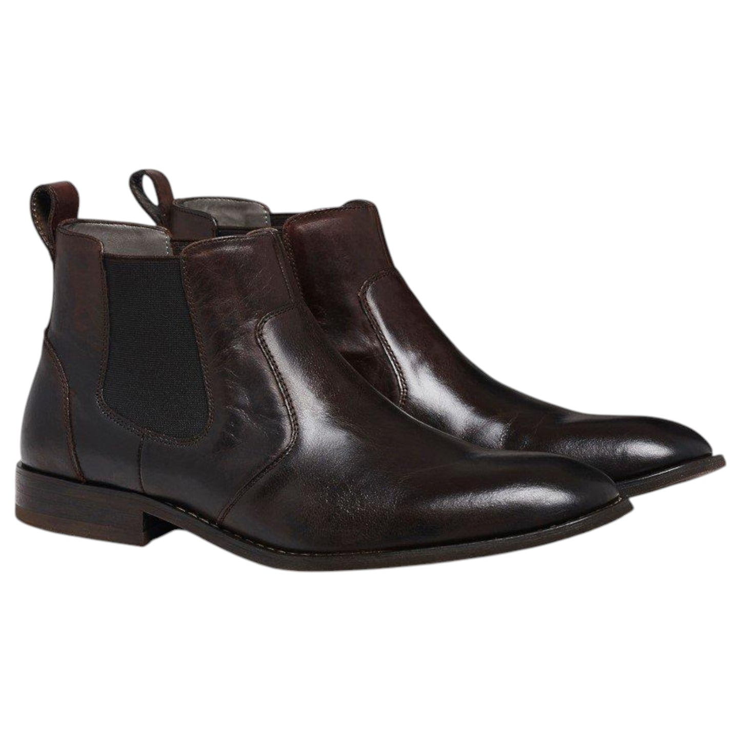 Mens Julius Marlow Harry Boots Brown Oily