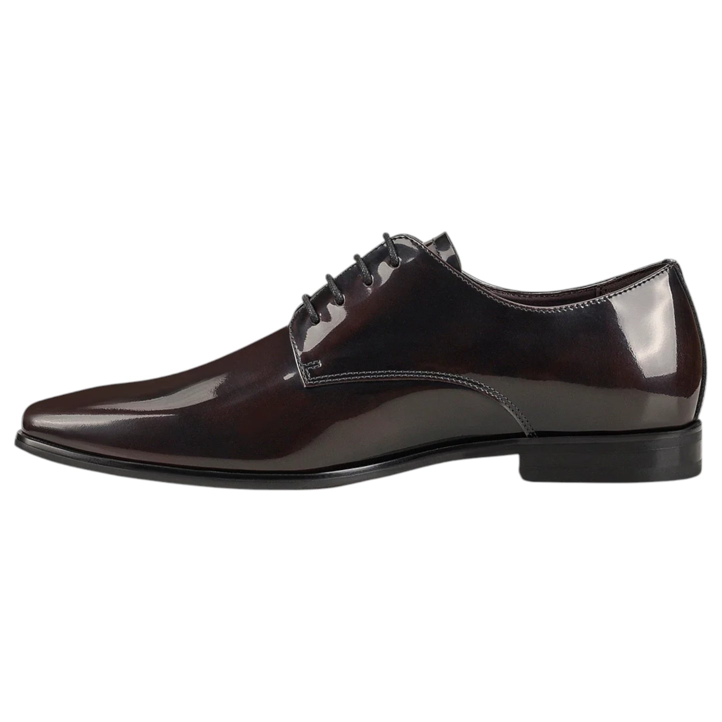Mens Julius Marlow Jet Shoes Dark Burgundy