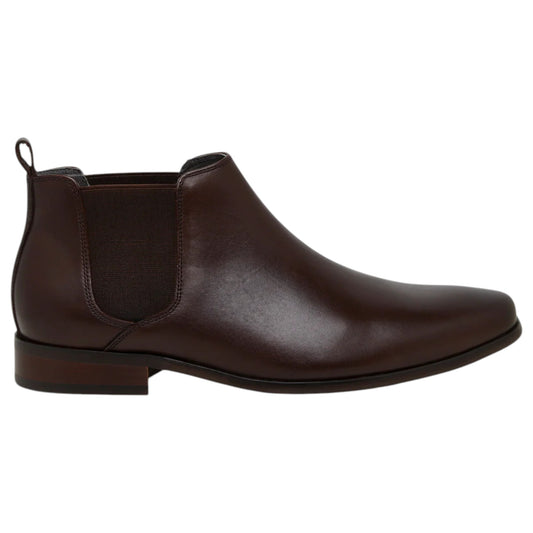 Mens Julius Marlow Kick Boots Mocha