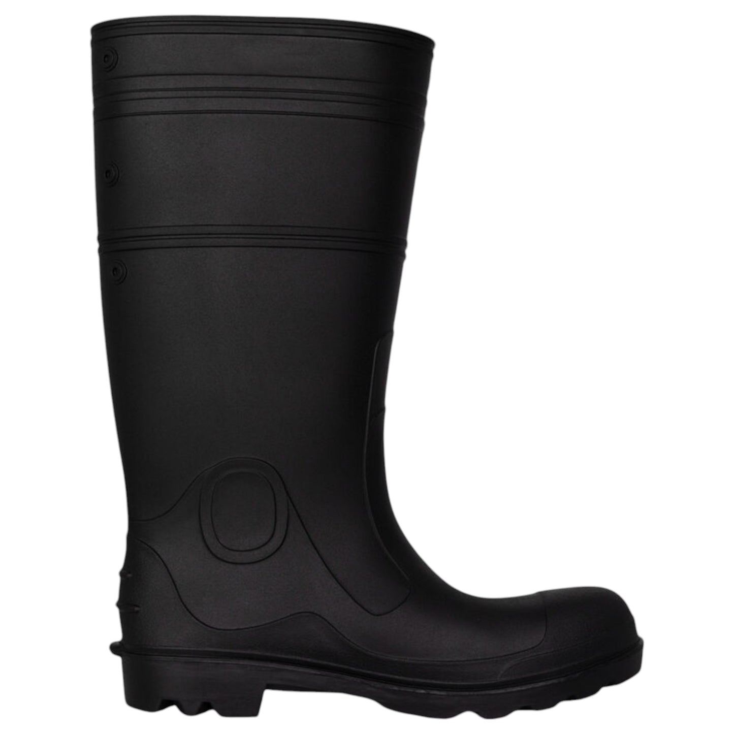 Mens KingGee Hydroguard Safety Gumboot Boots Black
