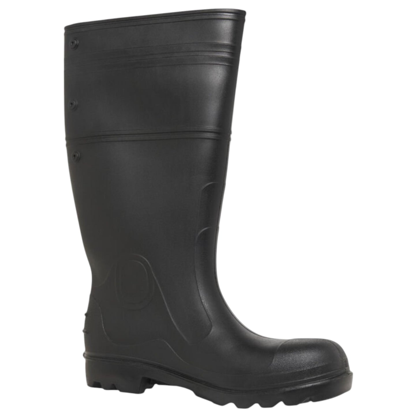 Mens KingGee Hydroguard Safety Gumboot Boots Black