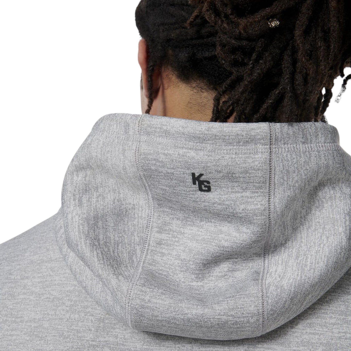 Mens KingGee Trademark Tech Hooded Hoodie Grey