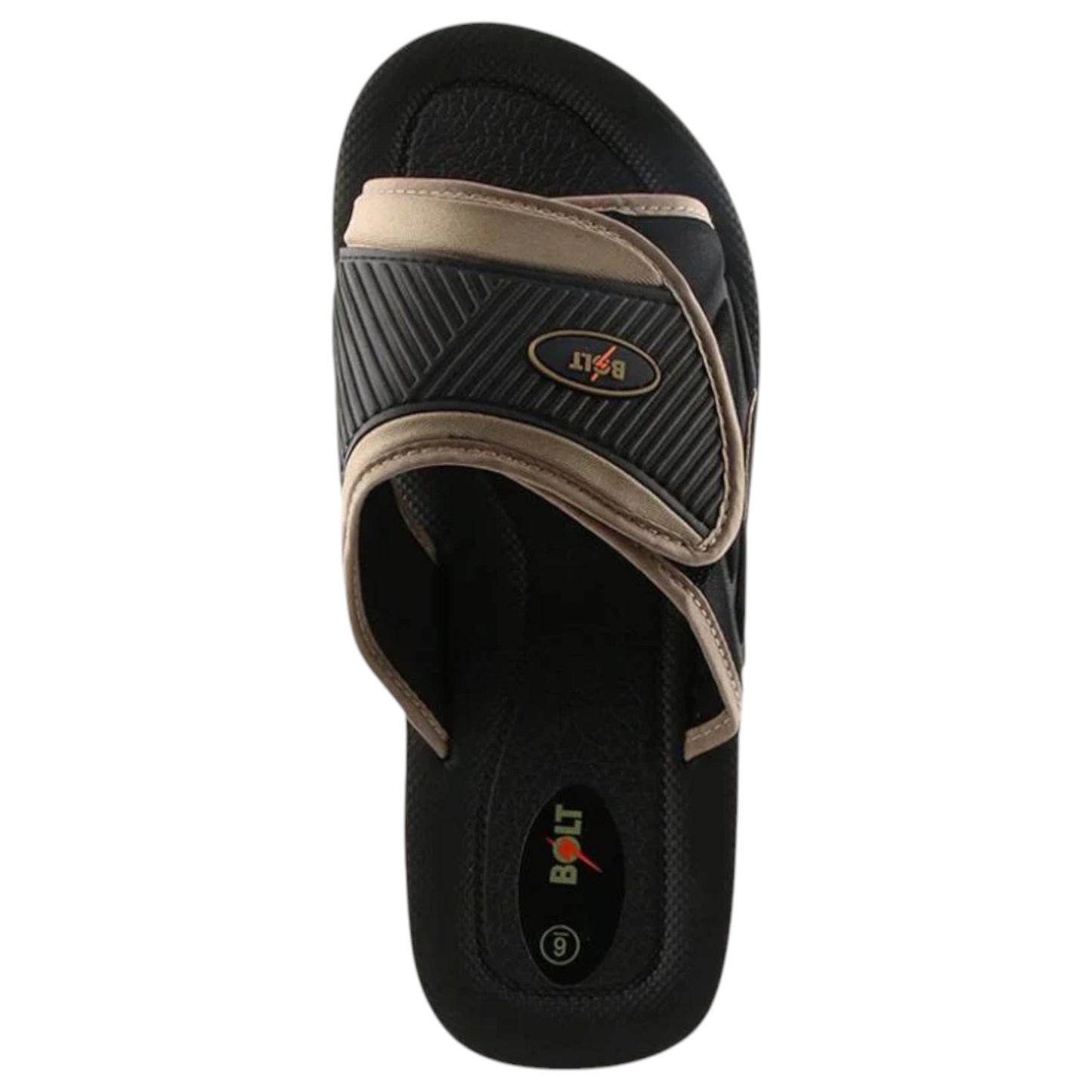 Mens Lightning Bolt New Legend Thongs Khaki/Black