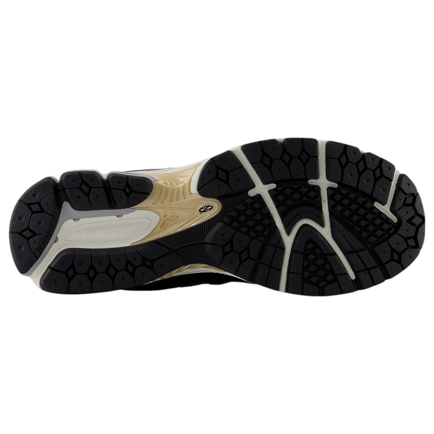 Mens New Balance 2002R Shoes Black/Gold